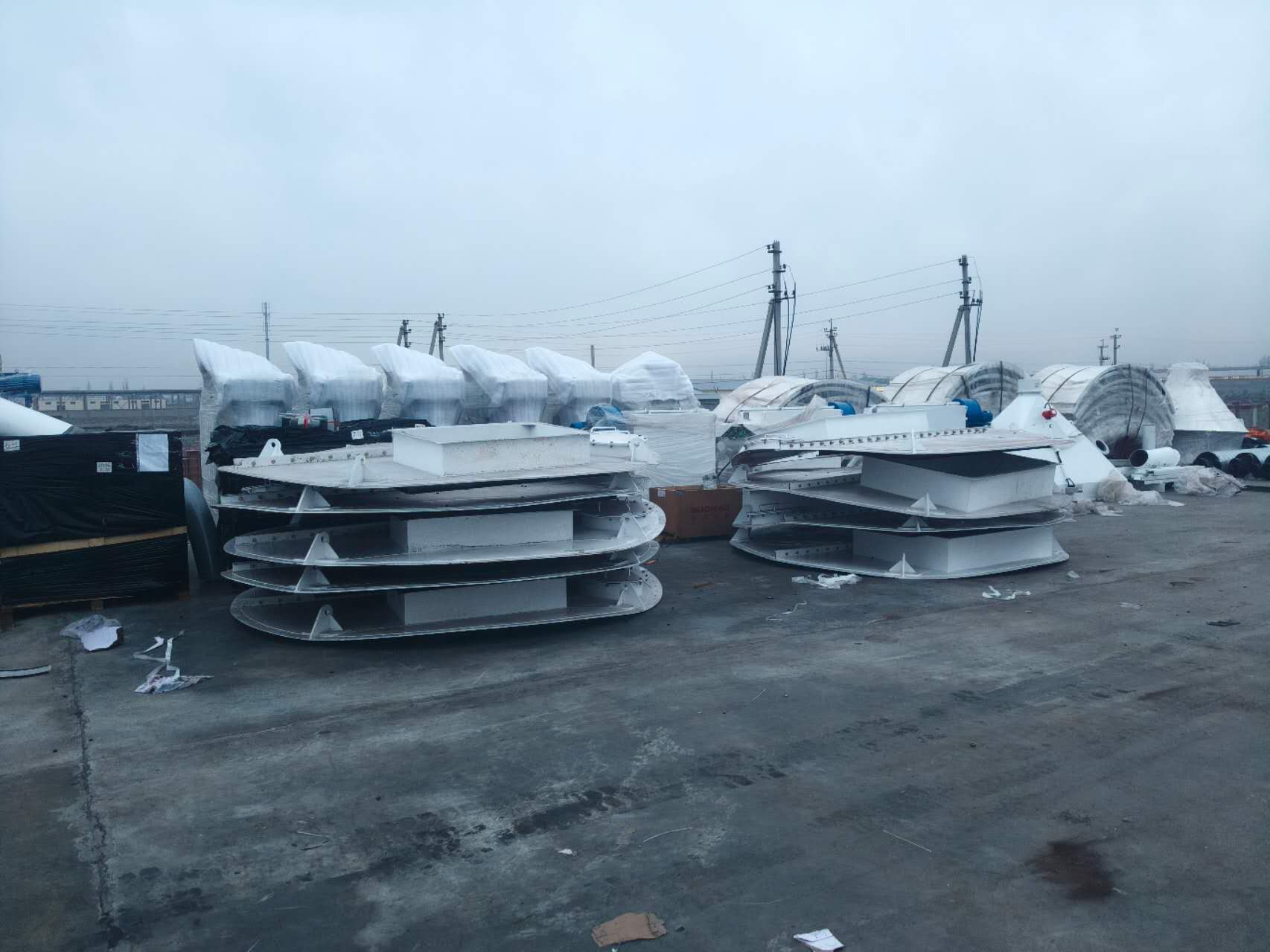 預(yù)拌砂漿設(shè)備安裝現(xiàn)場